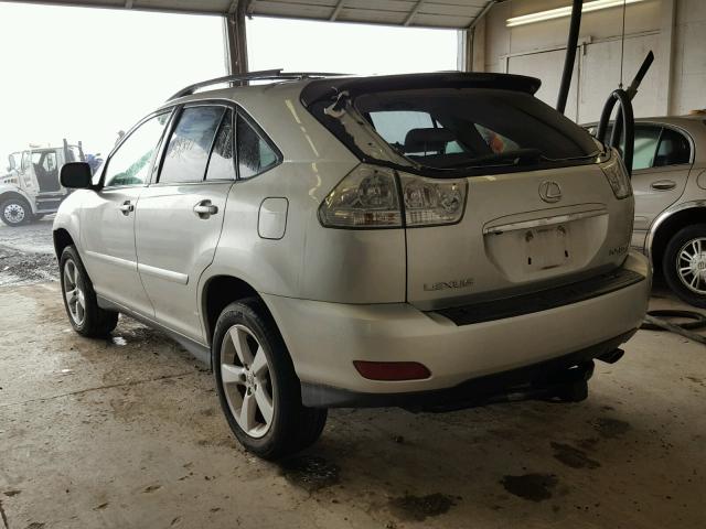 2T2HA31U94C014330 - 2004 LEXUS RX 330 SILVER photo 3