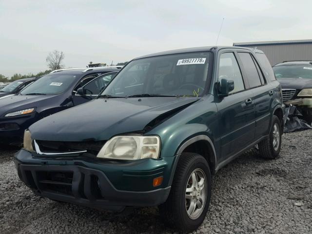 JHLRD18751S029716 - 2001 HONDA CR-V SE GREEN photo 2