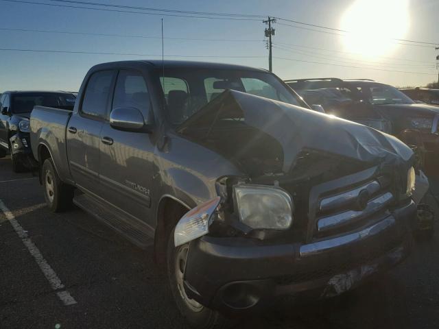 5TBET34166S558287 - 2006 TOYOTA TUNDRA DOU GRAY photo 1