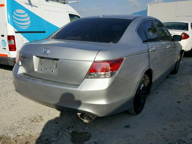 1HGCP2F88AA119459 - 2010 HONDA ACCORD EXL SILVER photo 4