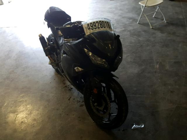 JKAEX8B11EA002180 - 2014 KAWASAKI EX300 B BLACK photo 1