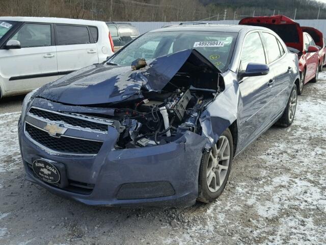 1G11C5SA0DF178601 - 2013 CHEVROLET MALIBU 1LT BLUE photo 2