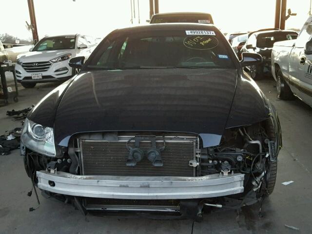 WAUEV74F98N046713 - 2008 AUDI A6 S-LINE BLACK photo 9