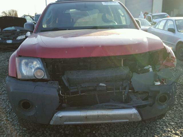 5N1AN0NW8BC510984 - 2011 NISSAN XTERRA OFF RED photo 9