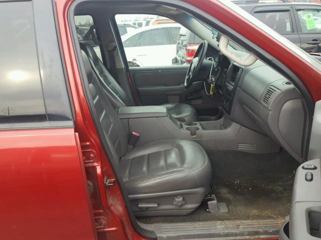 1FMZU73W02ZA86117 - 2002 FORD EXPLORER X RED photo 5