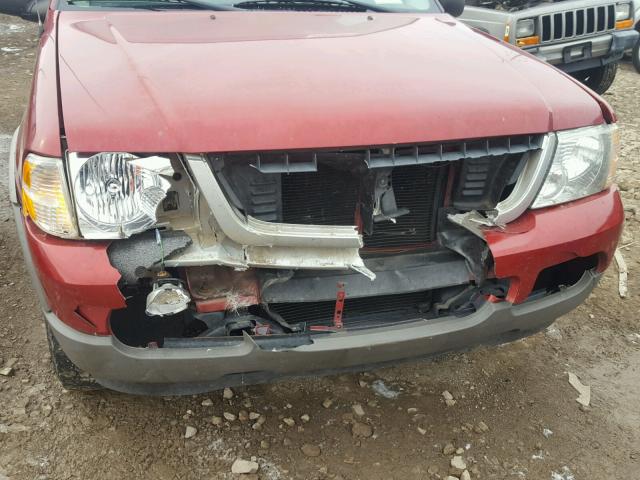 1FMZU73W02ZA86117 - 2002 FORD EXPLORER X RED photo 9