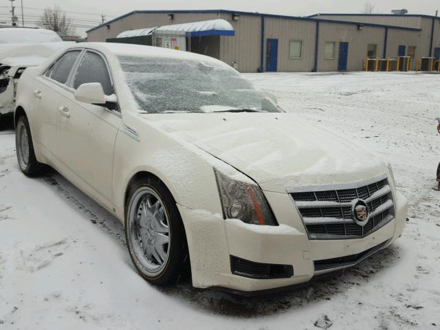 1G6DS57V490100614 - 2009 CADILLAC CTS HI FEA WHITE photo 1