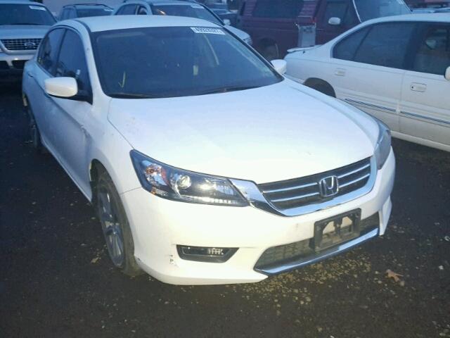 1HGCR2F52EA249145 - 2014 HONDA ACCORD SPO WHITE photo 1