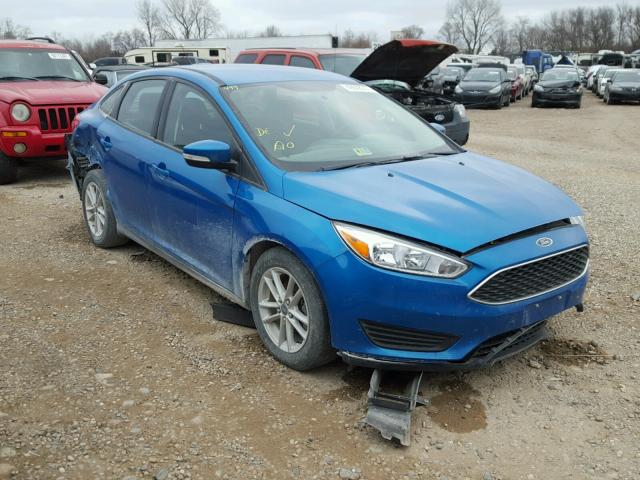 1FADP3F27FL247374 - 2015 FORD FOCUS SE BLUE photo 1