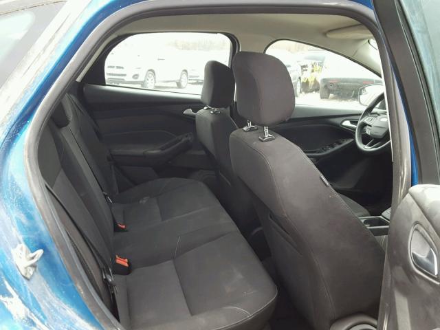 1FADP3F27FL247374 - 2015 FORD FOCUS SE BLUE photo 6