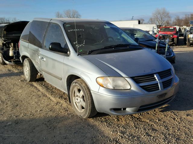 1D4GP45R05B221332 - 2005 DODGE CARAVAN SX BLUE photo 1