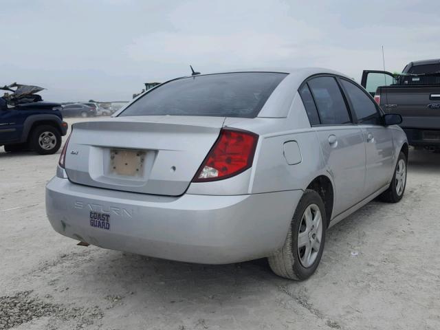1G8AZ55F46Z140278 - 2006 SATURN ION LEVEL SILVER photo 4