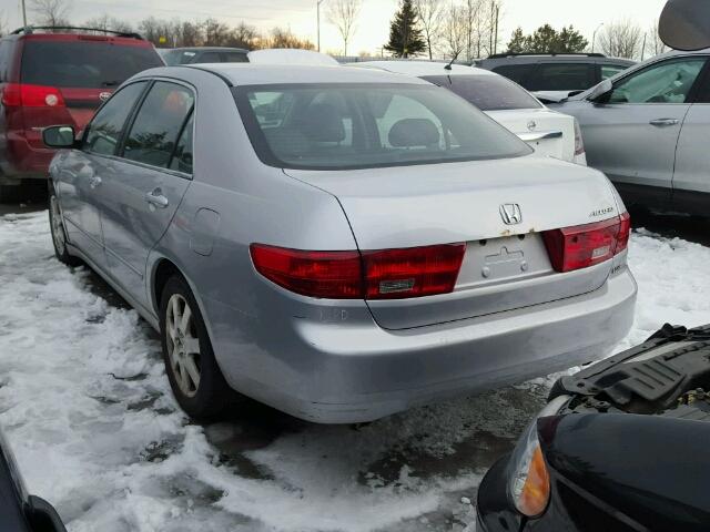 1HGCM66515A800266 - 2005 HONDA ACCORD EX SILVER photo 3