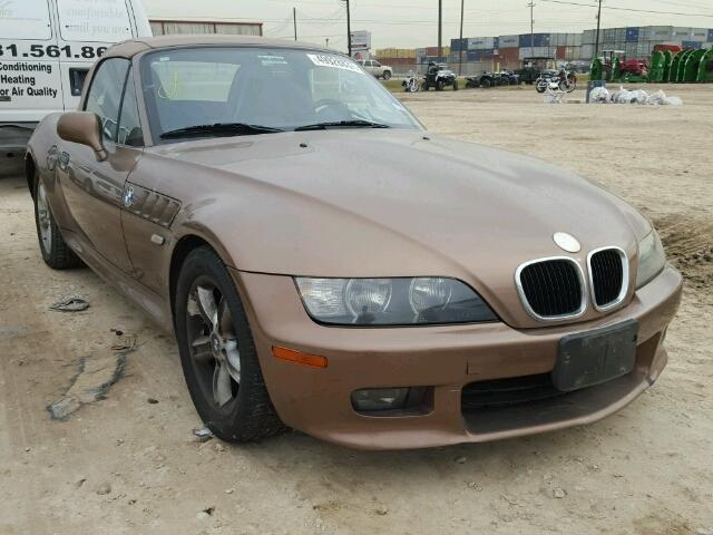 WBACH9348YLG05547 - 2000 BMW Z3 2.3 BROWN photo 1