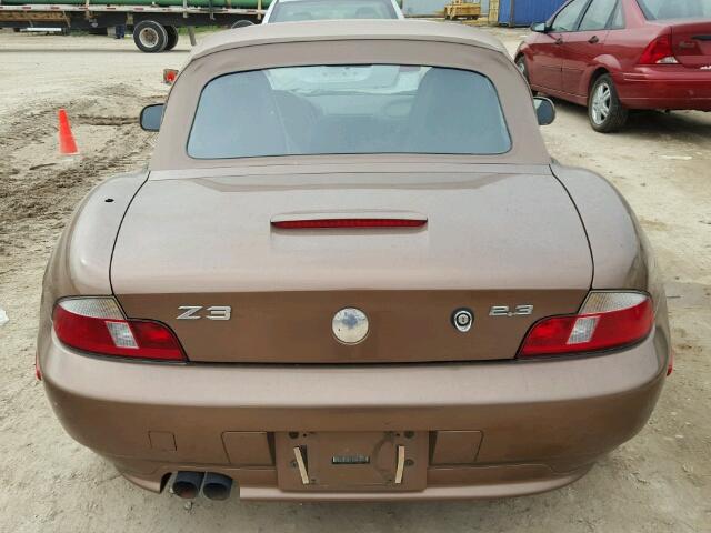 WBACH9348YLG05547 - 2000 BMW Z3 2.3 BROWN photo 6