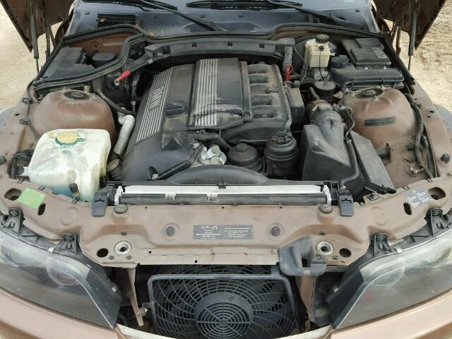 WBACH9348YLG05547 - 2000 BMW Z3 2.3 BROWN photo 7