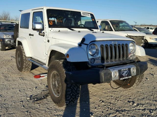 1C4AJWBGXFL635572 - 2015 JEEP WRANGLER S 白色 照片 1