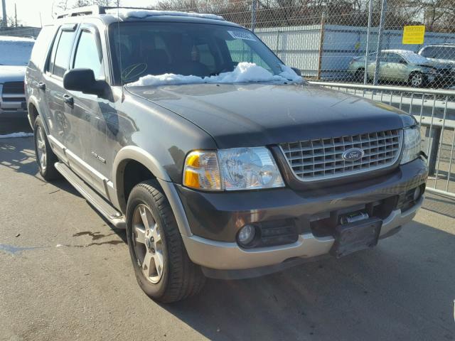 1FMDU74W35UA36757 - 2005 FORD EXPLORER E GREEN photo 1