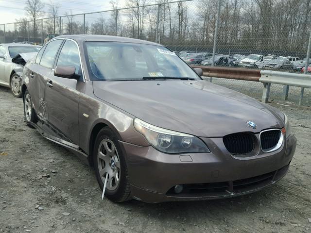 WBANA73544B805638 - 2004 BMW 530 I BROWN photo 1