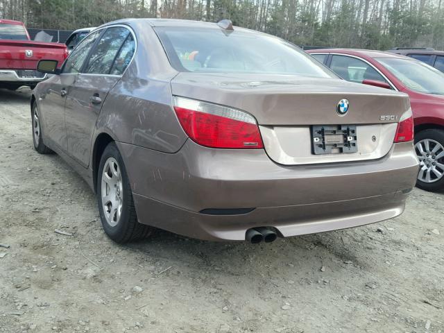 WBANA73544B805638 - 2004 BMW 530 I BROWN photo 3