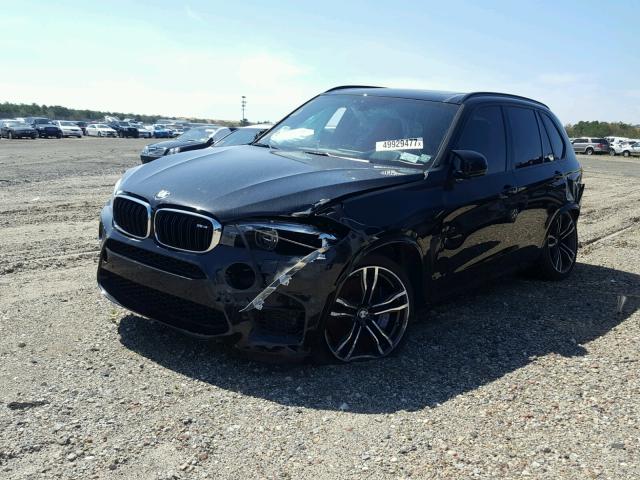 5YMKT6C57H0U38866 - 2017 BMW X5 M BLACK photo 2