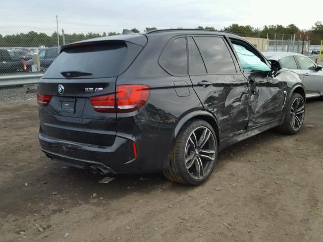 5YMKT6C57H0U38866 - 2017 BMW X5 M BLACK photo 4