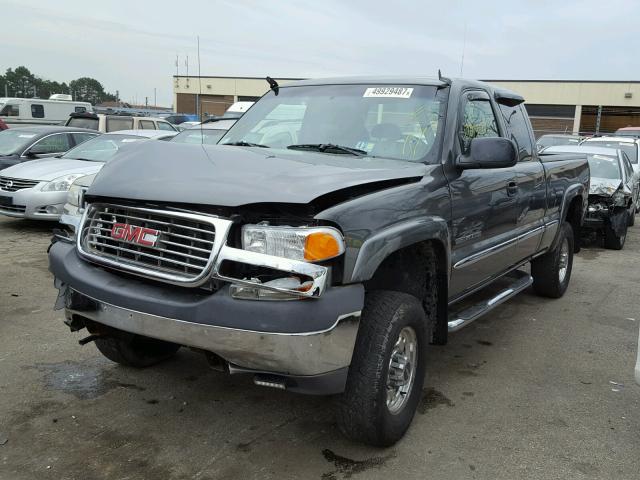 1GTHK29U12E191819 - 2002 GMC SIERRA K25 GRAY photo 2