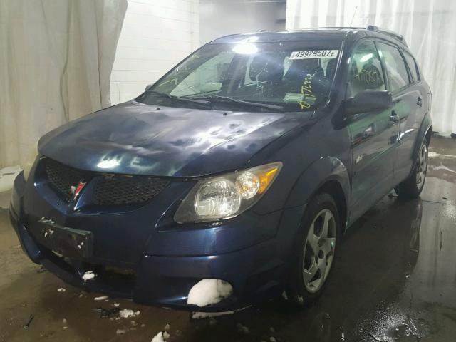 5Y2SM62823Z467875 - 2003 PONTIAC VIBE BLUE photo 2