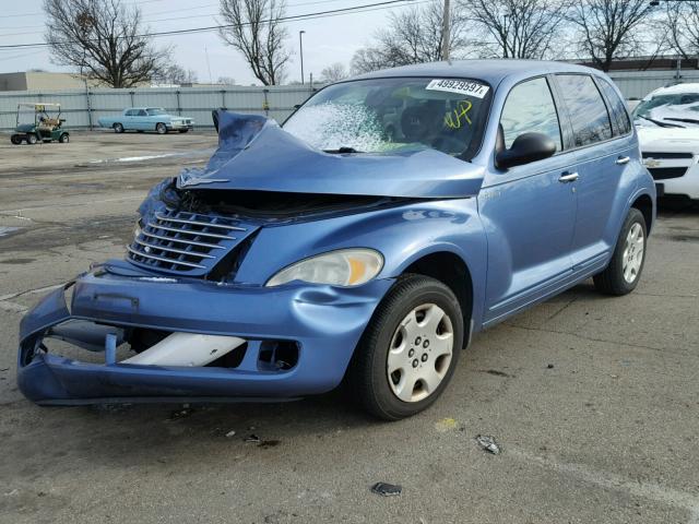 3A4FY58B26T289345 - 2006 CHRYSLER PT CRUISER BLUE photo 2