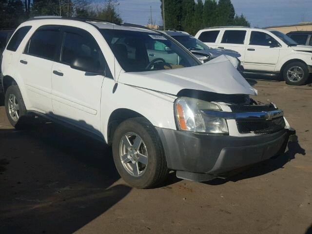 2CNDL23F756021104 - 2005 CHEVROLET EQUINOX LS WHITE photo 1