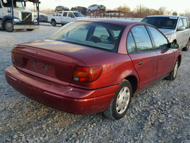 1G8ZH5286YZ146100 - 2000 SATURN SL1 RED photo 4