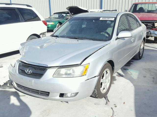 5NPEU46F56H063782 - 2006 HYUNDAI SONATA GLS SILVER photo 2