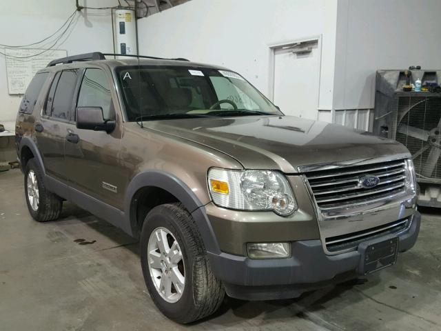 1FMEU63E86UA56818 - 2006 FORD EXPLORER BROWN photo 1