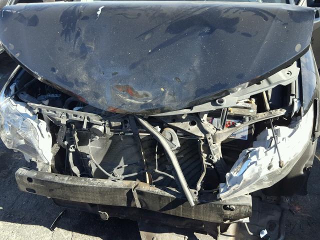 4T1BF1FK8CU076631 - 2012 TOYOTA CAMRY BASE BLACK photo 7