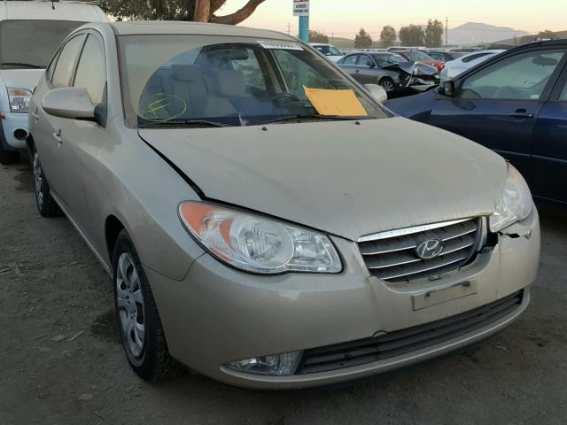 KMHDU46D99U719269 - 2009 HYUNDAI ELANTRA GL GOLD photo 1