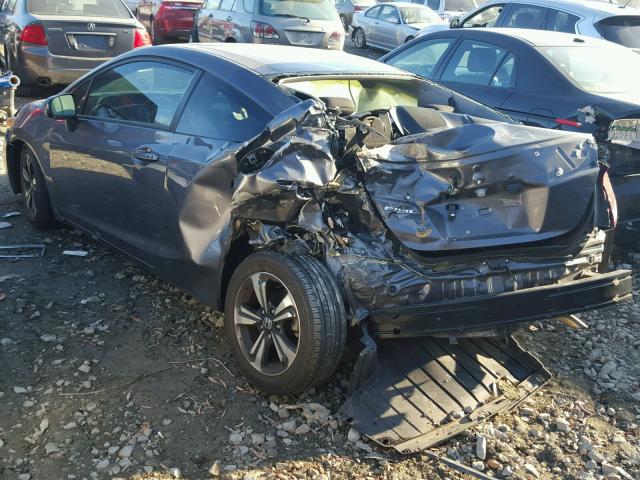 2HGFG3B86FH532899 - 2015 HONDA CIVIC EX GRAY photo 3