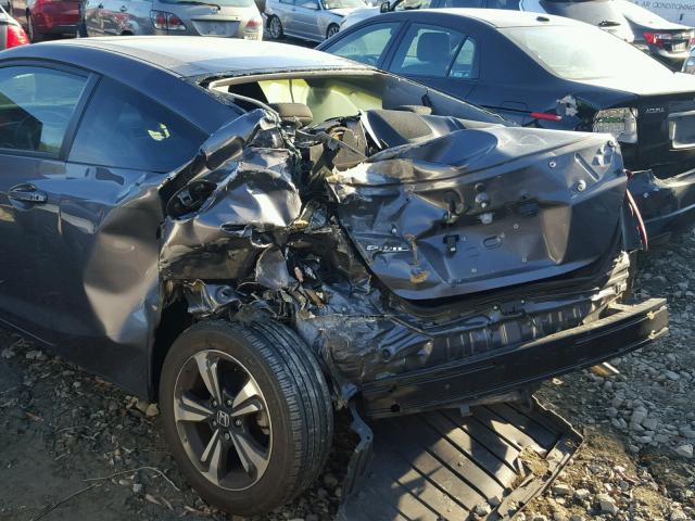 2HGFG3B86FH532899 - 2015 HONDA CIVIC EX GRAY photo 9