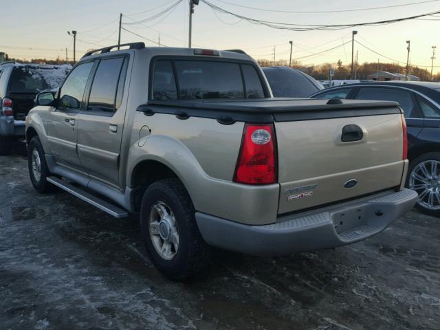 1FMZU77E61UC04023 - 2001 FORD EXPLORER S 金色 照片 3