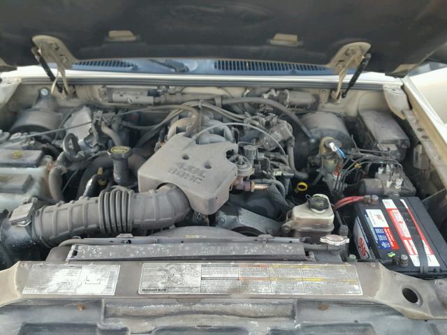 1FMZU77E61UC04023 - 2001 FORD EXPLORER S 金色 照片 7