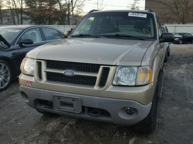 1FMZU77E61UC04023 - 2001 FORD EXPLORER S GOLD photo 9