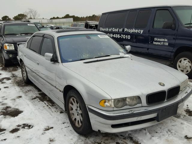 WBAGH83461DP21774 - 2001 BMW 740 IL SILVER photo 1