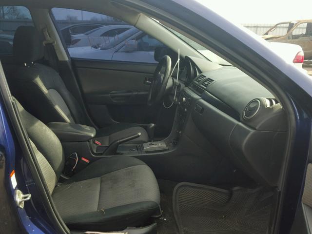 JM1BK32F461415685 - 2006 MAZDA 3 I BLUE photo 5