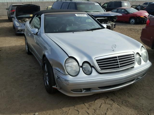 WDBLK65G13T130578 - 2003 MERCEDES-BENZ CLK 320 SILVER photo 1