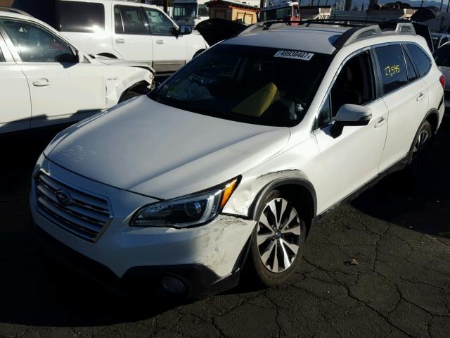 4S4BSAJC2F3257746 - 2015 SUBARU OUTBACK 2. WHITE photo 2