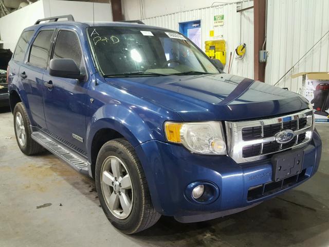 1FMCU03188KB61729 - 2008 FORD EXPLORER BLUE photo 1