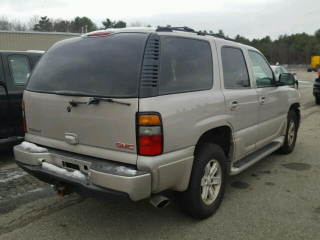 1GKEK63U84J287397 - 2004 GMC YUKON DENA GRAY photo 4