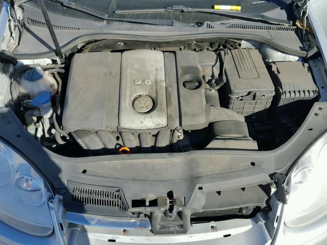 3VWRZ71K98M030688 - 2008 VOLKSWAGEN JETTA SE SILVER photo 7