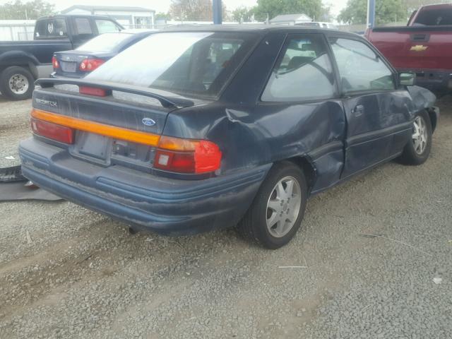 1FASP11J7SW259771 - 1995 FORD ESCORT LX GREEN photo 4