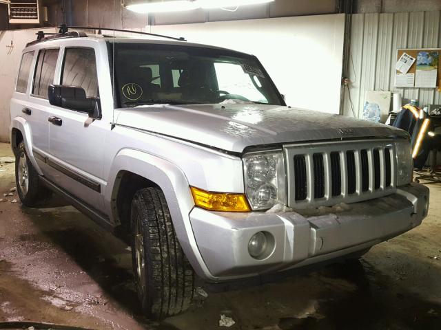 1J8HG48K96C272204 - 2006 JEEP COMMANDER SILVER photo 1