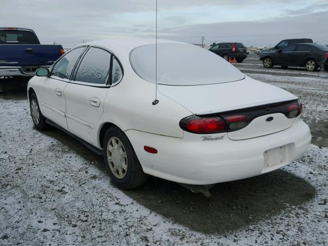 1FAFP52U4WG183668 - 1998 FORD TAURUS LX WHITE photo 3